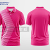 Mẫu áo thun đồng phục doanh nghiệp Khuôn Mẫu Innovations Màu hồng thiết kế sáng tạo DPP2819