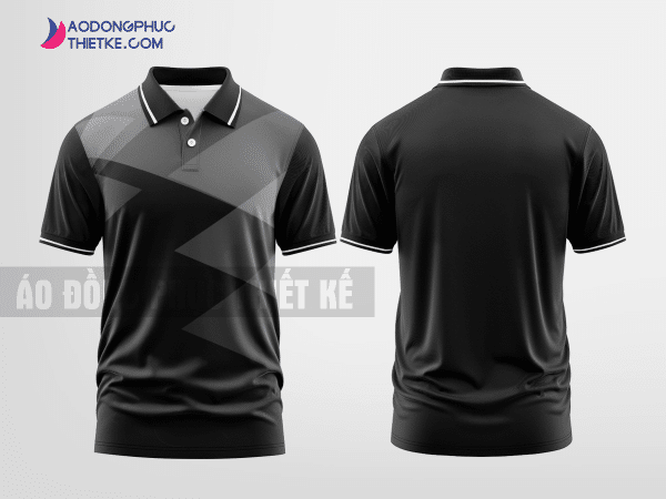 Mẫu áo thun đồng phục doanh nghiệp Tổng Hợp Values Màu đen thiết kế lạ DPP2914