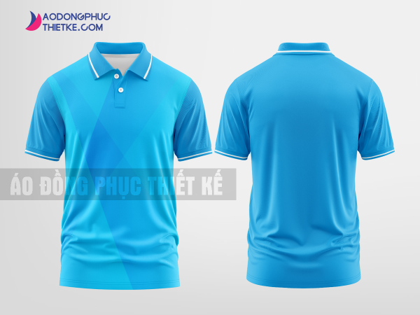 Mẫu áo thun polo Đa Nhiệt Multifunctional Màu xanh da trời thiết kế đẳng cấp DPP2708