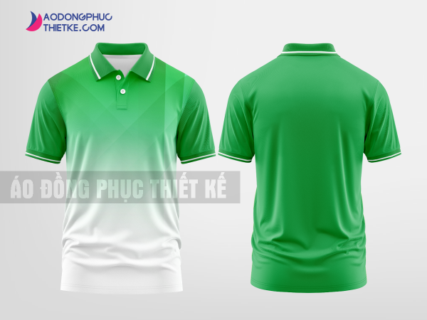 Mẫu uniform polo Sông Hồng Màu xanh lá thiết kế chính hãng DPP2629