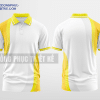 Mẫu áo đồng phục Tập Đoàn Sun Group màu vàng thiết kế đẹp mẫu 1 DPP40A