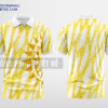 Mẫu áo đồng phục Bảo Hiểm Nhân Thọ Sun Life màu vàng thiết kế đẹp mẫu 3 DPP43C