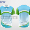 Mẫu áo đồng phục Khu đô thị Ecopark màu xanh da trời thiết kế đẹp mẫu 2 DPP42B