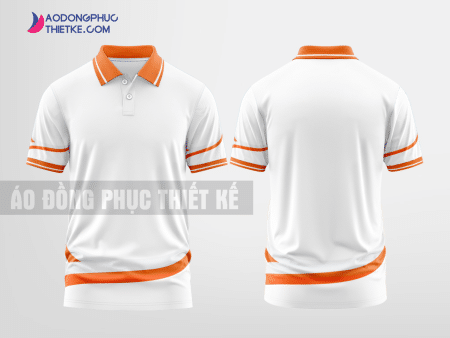Mẫu áo đồng phục Bestprice màu trắng thiết kế mẫu 3 DPP90C