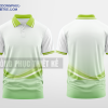Mẫu áo đồng phục Golf tours màu xanh nõn chuối thiết kế mẫu 2 DPP212B
