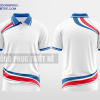 Mẫu áo đồng phục PEPSI màu trắng thiết kế mẫu 2 DPP204B